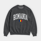 Romania Collegiate Flag Sweatshirt