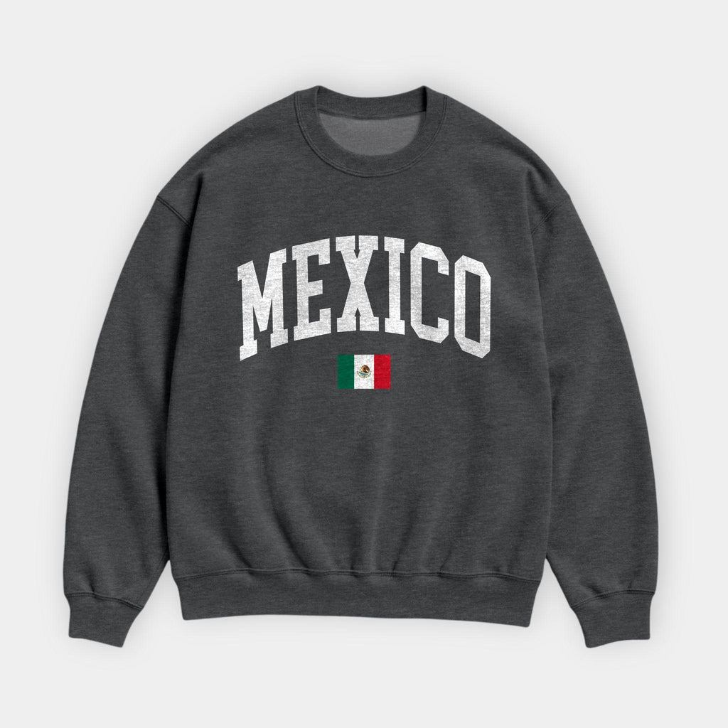 Mexico Collegiate Flag Sweatshirt