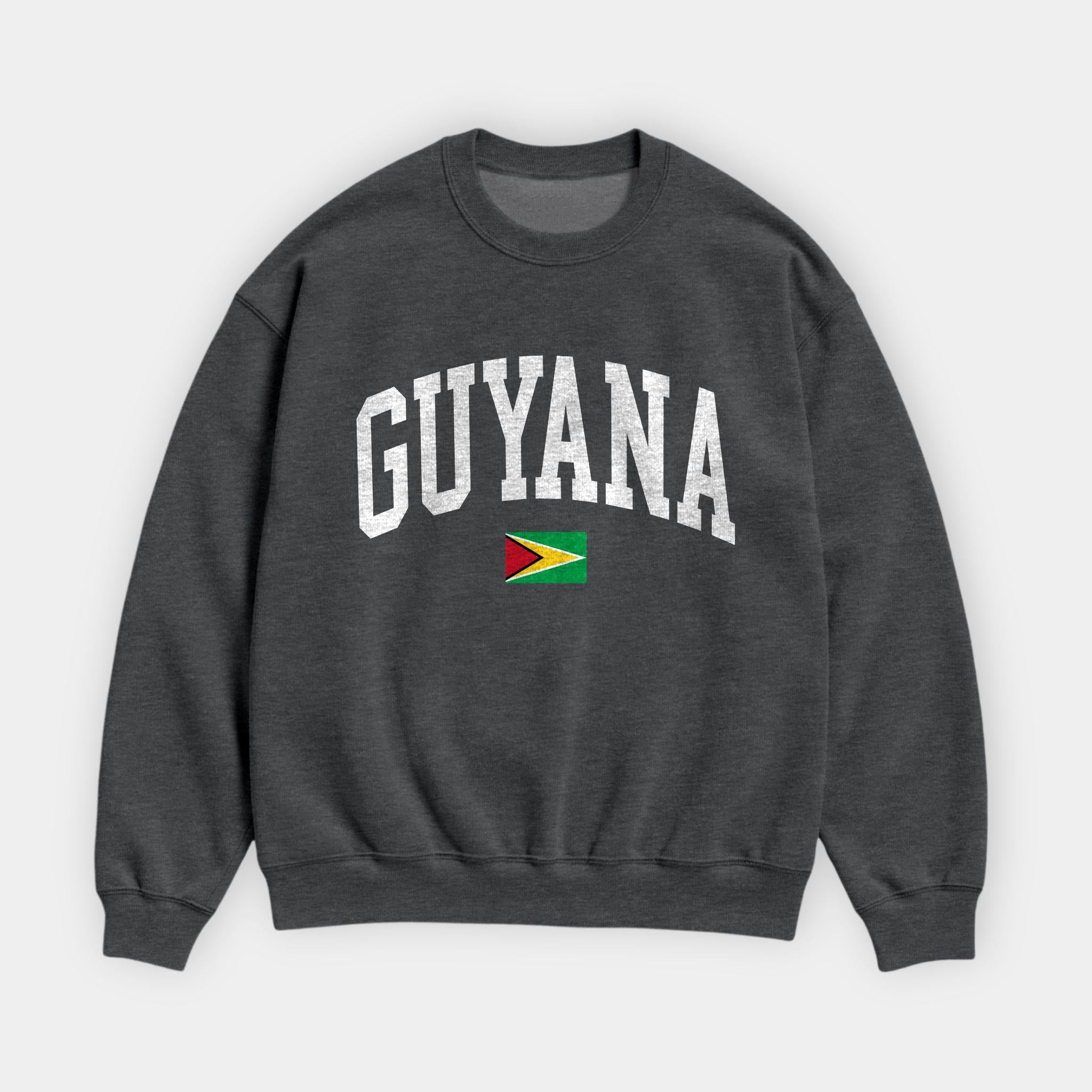 Guyana Collegiate Flag Sweatshirt