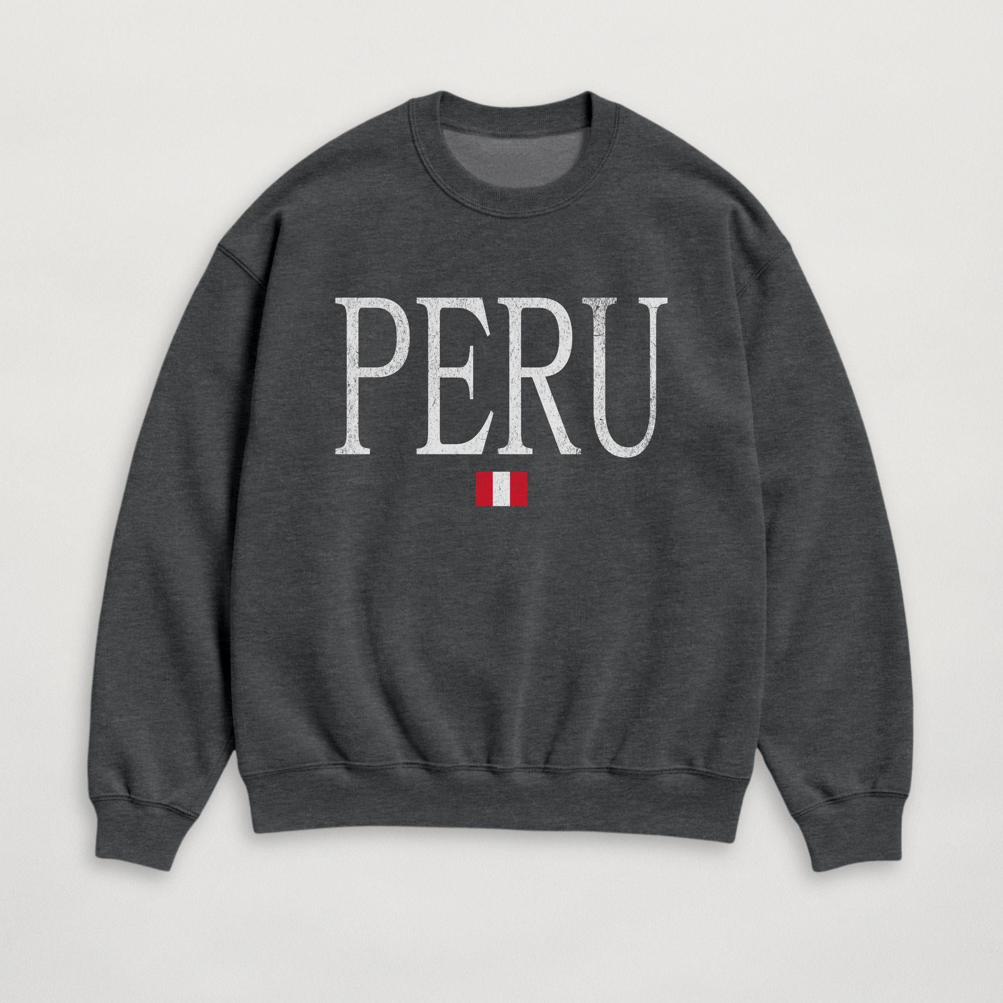 Distressed Peru Sweatshirt