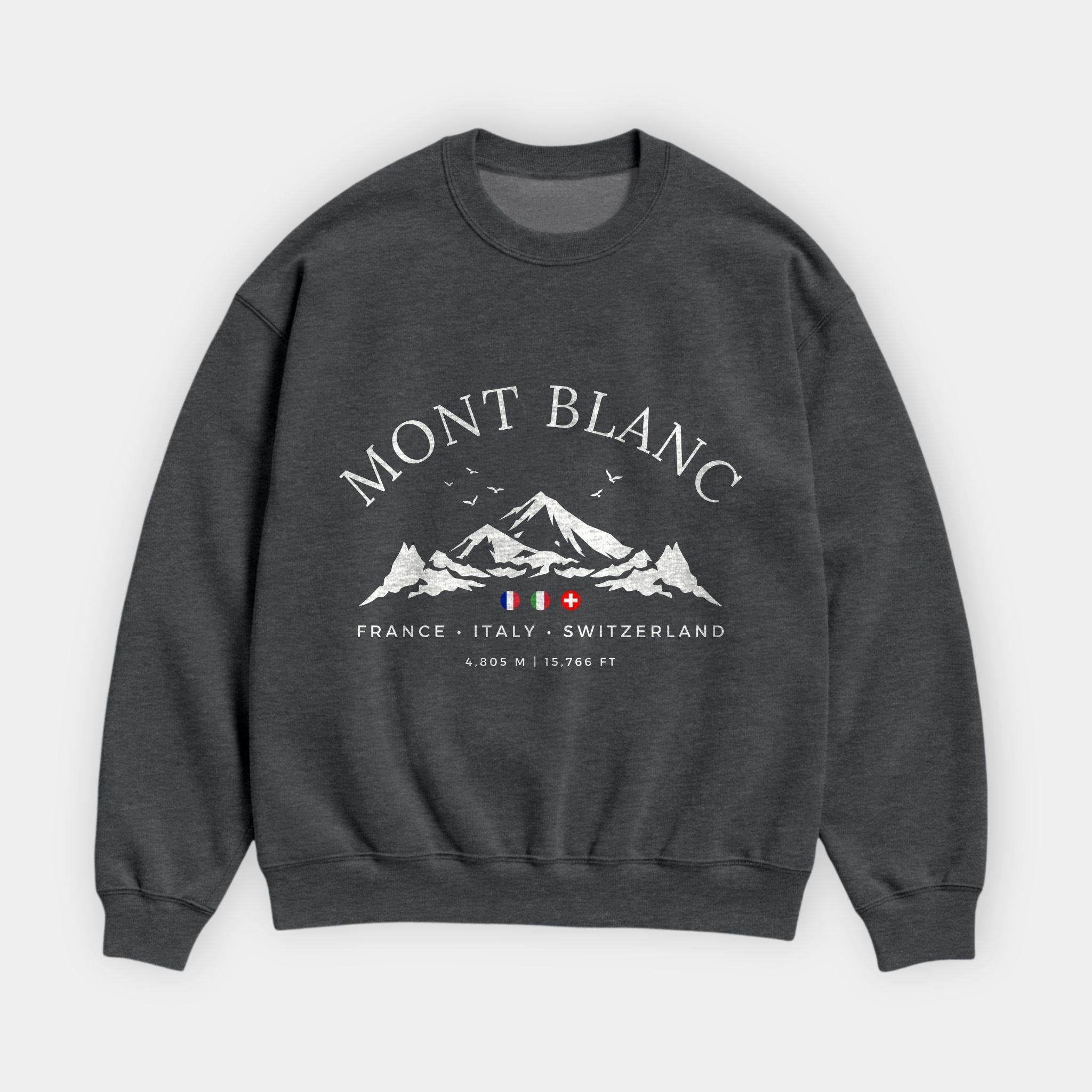 Mont Blanc Alps Sweatshirt