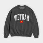 Vietnam Collegiate Flag Sweatshirt
