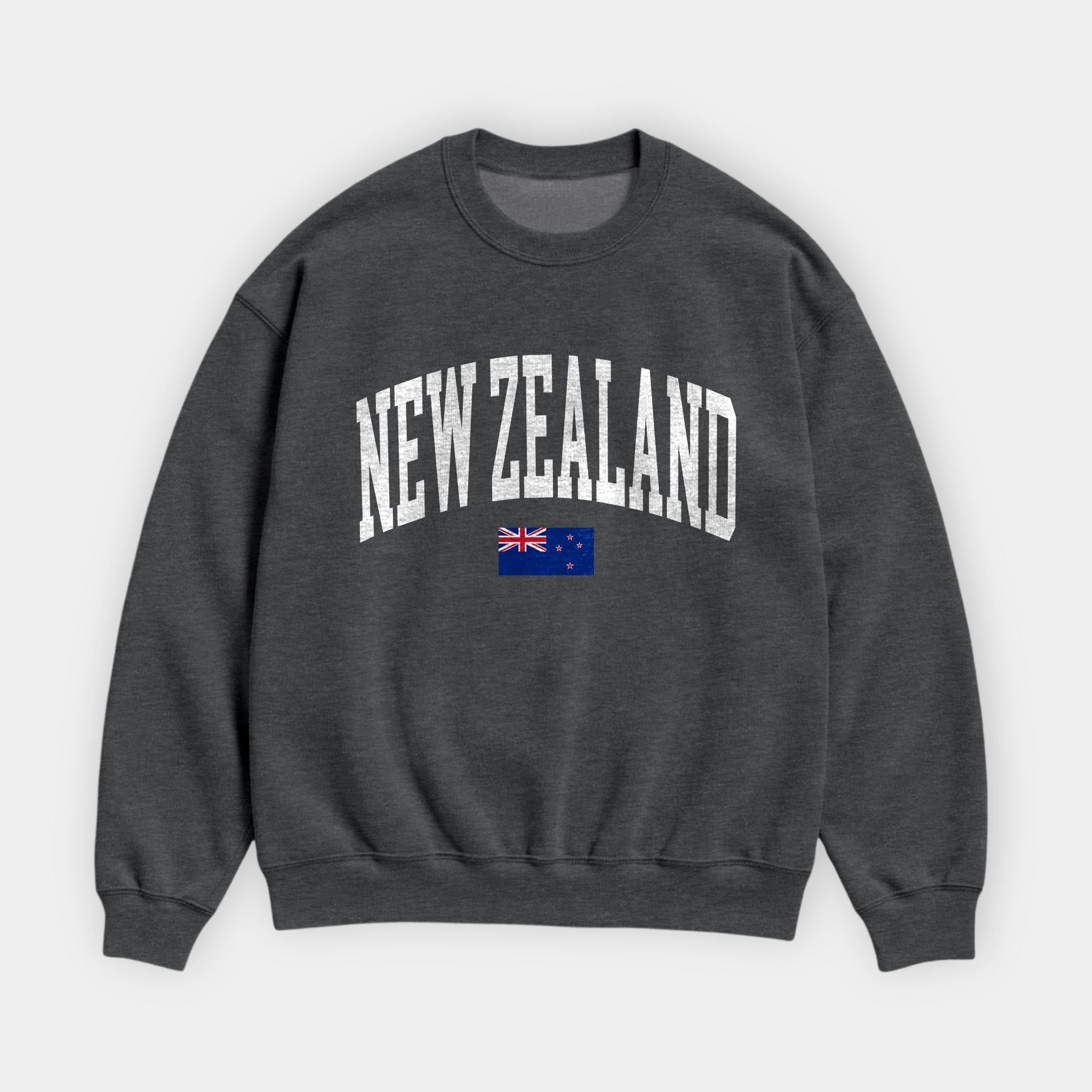 New Zealand Collegiate Flag Sweatshirt