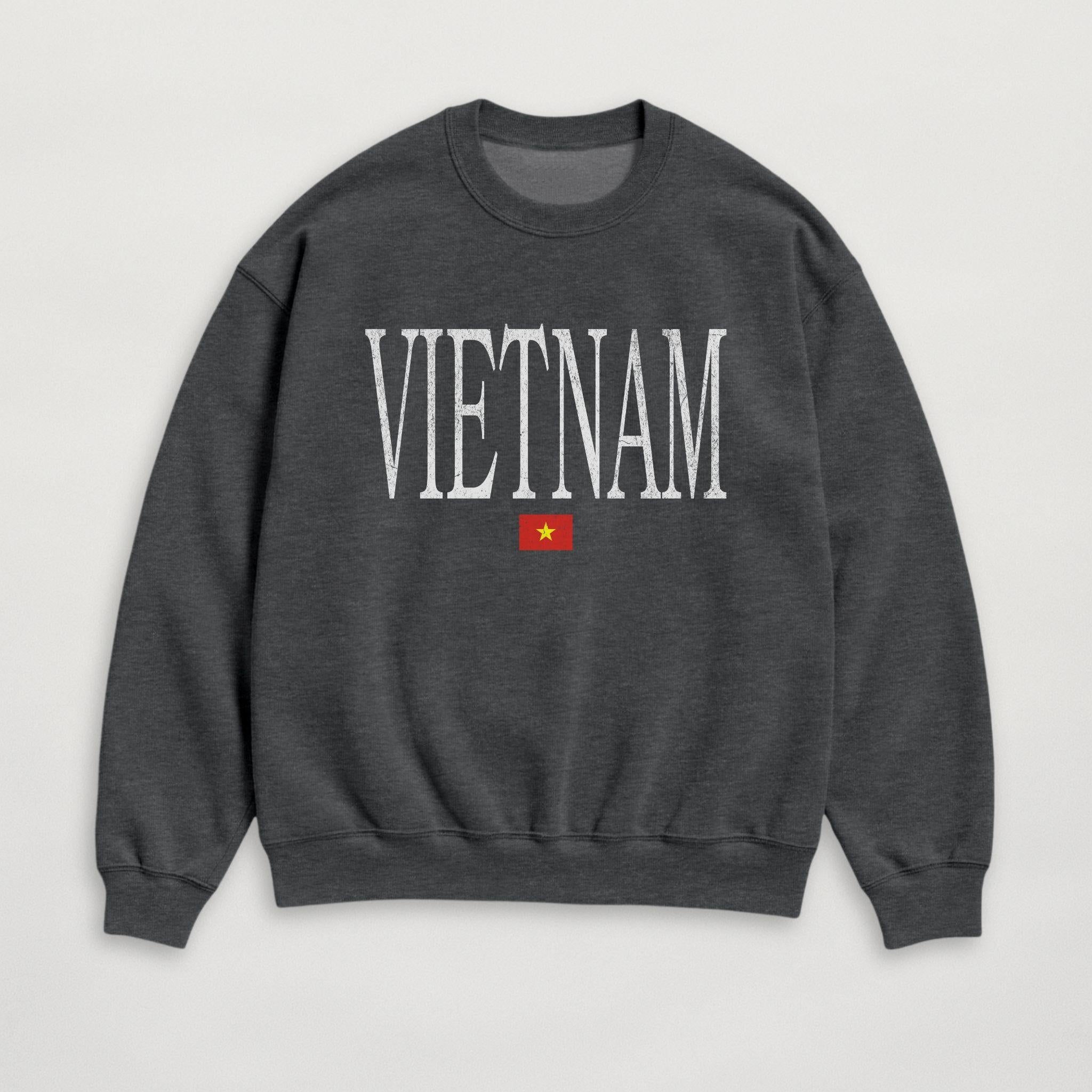 Distressed Vietnam Sweatshirt