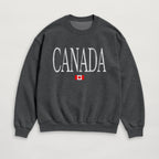 Distressed Canada Sweatshirt