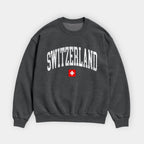 Switzerland Collegiate Flag Sweatshirt