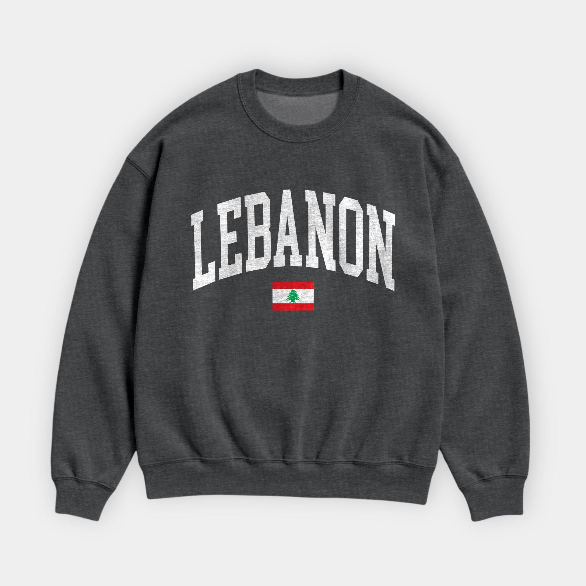 Lebanon Collegiate Flag Sweatshirt
