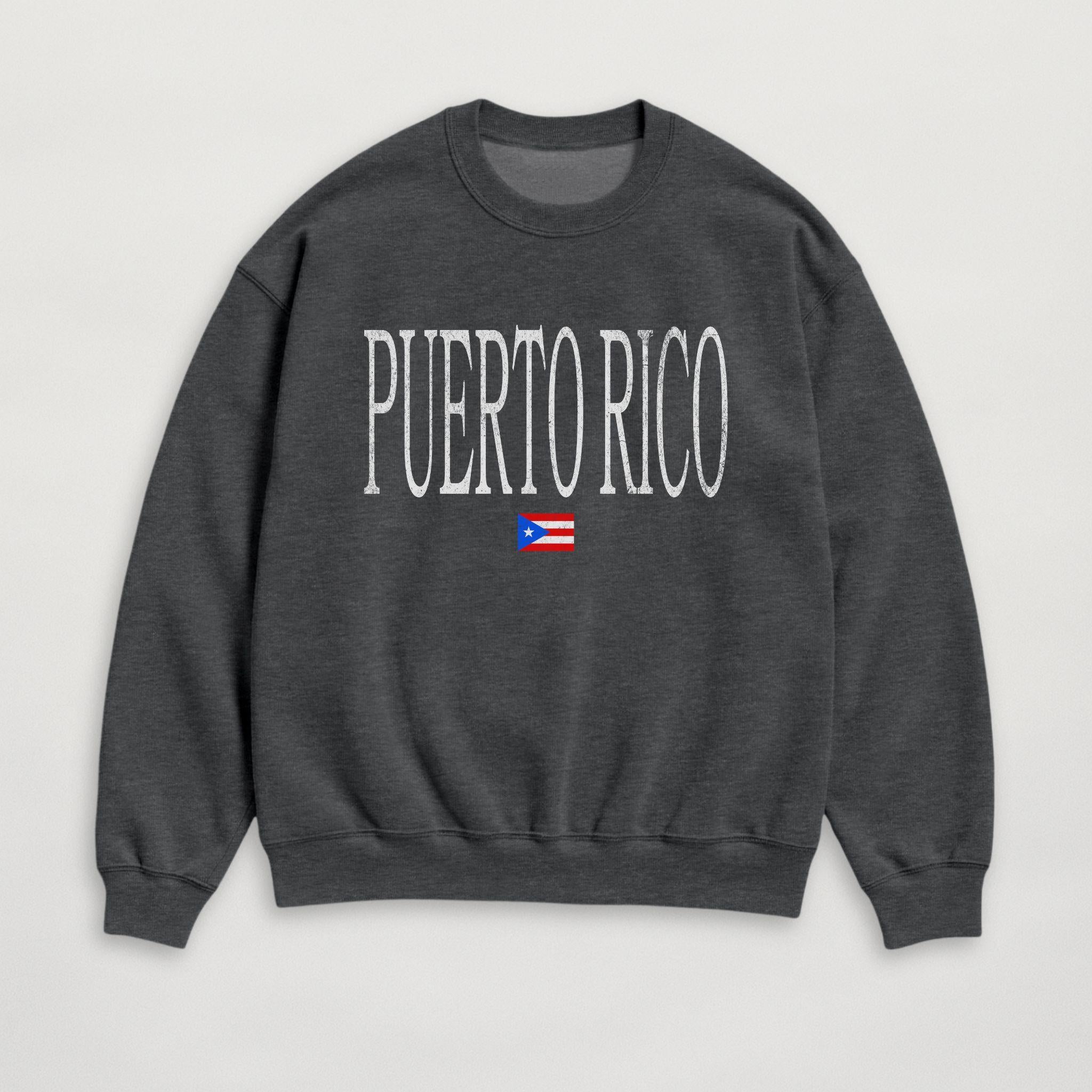 Distressed Puerto Rico Sweatshirt