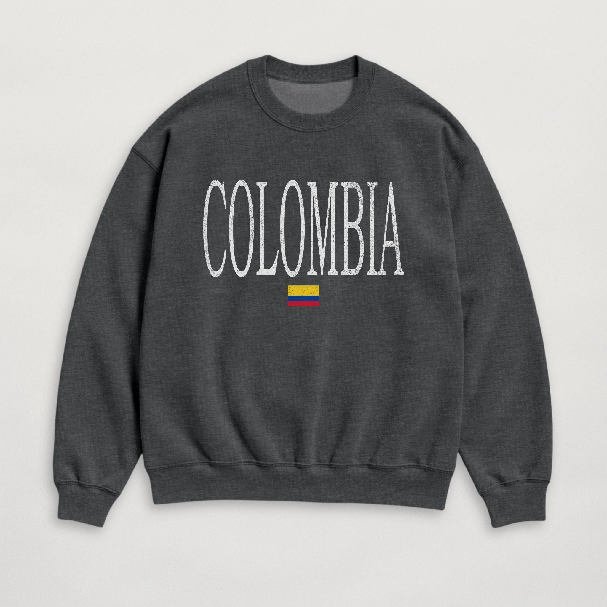 Distressed Colombia Sweatshirt