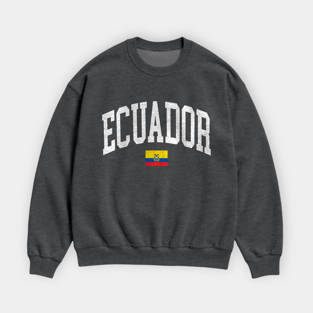 Ecuador Collegiate Flag Sweatshirt