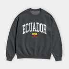 Ecuador Collegiate Flag Sweatshirt
