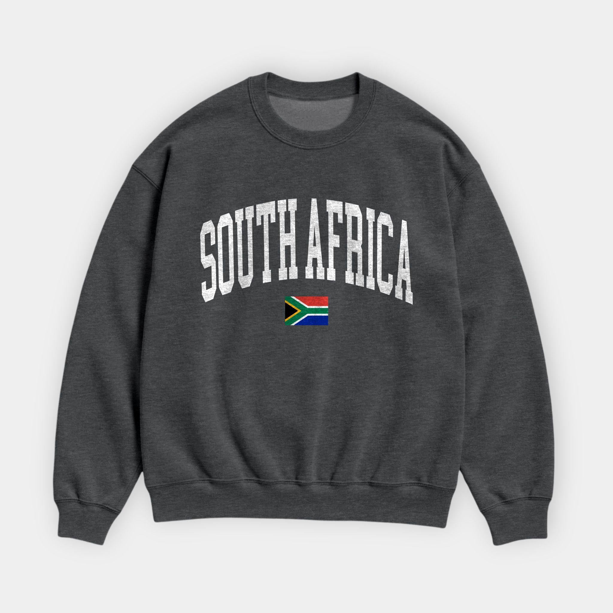 South Africa Collegiate Flag Sweatshirt