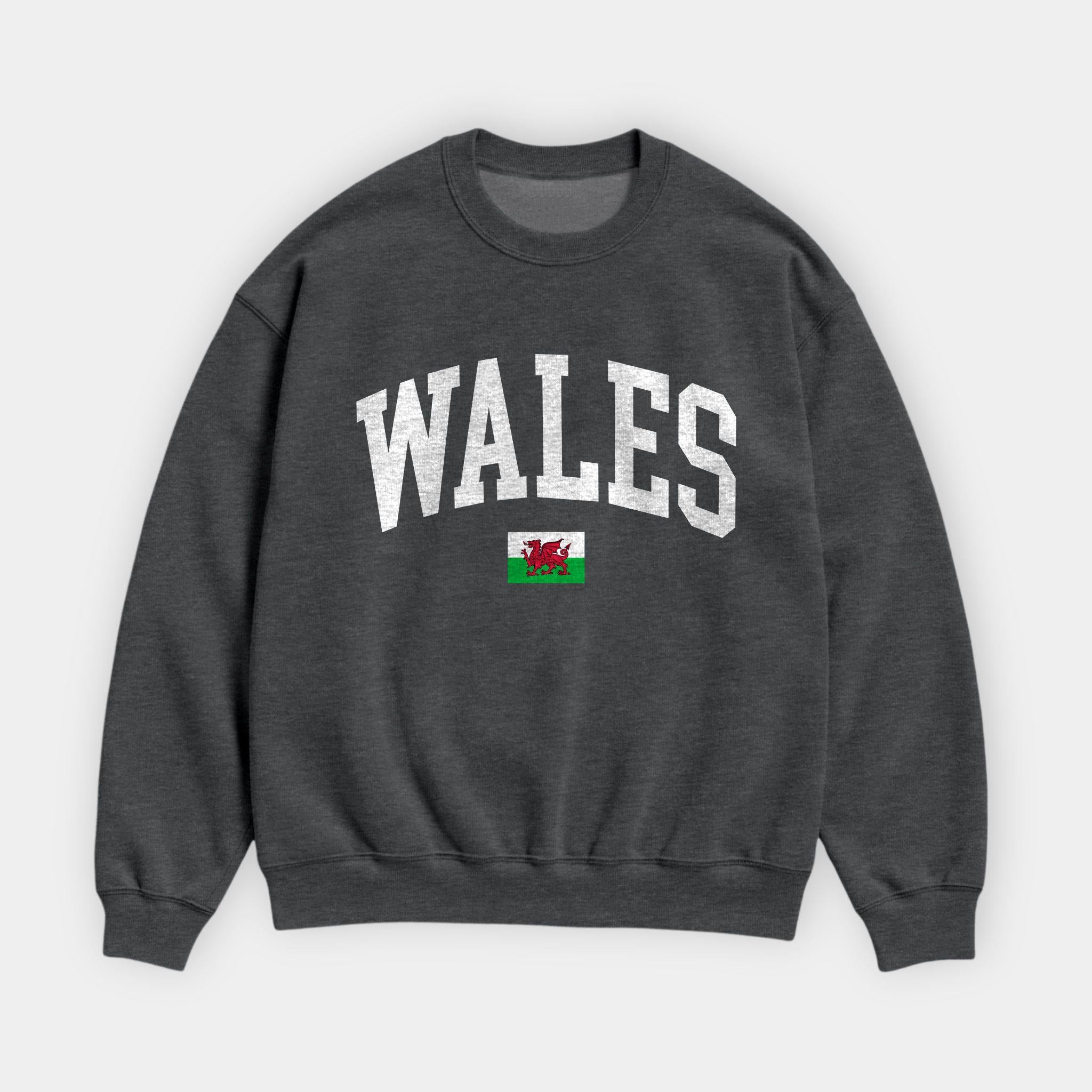 Wales Collegiate Flag Sweatshirt
