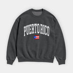 Puerto Rico Collegiate Flag Sweatshirt
