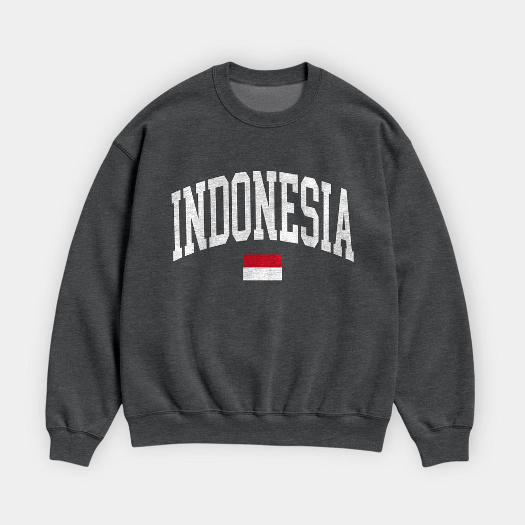 Indonesia Collegiate Flag Sweatshirt