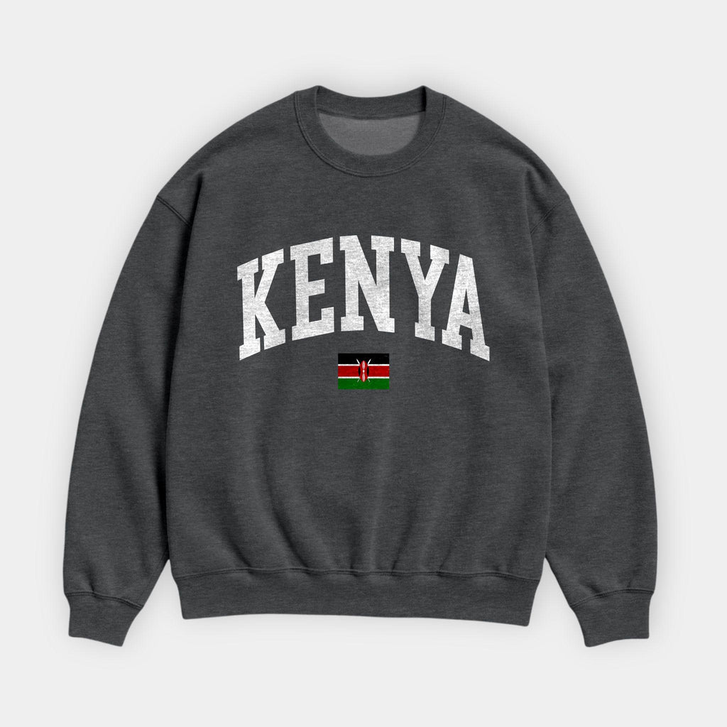 Kenya Collegiate Flag Sweatshirt