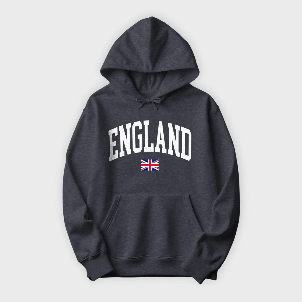 England Collegiate Flag Hoodie
