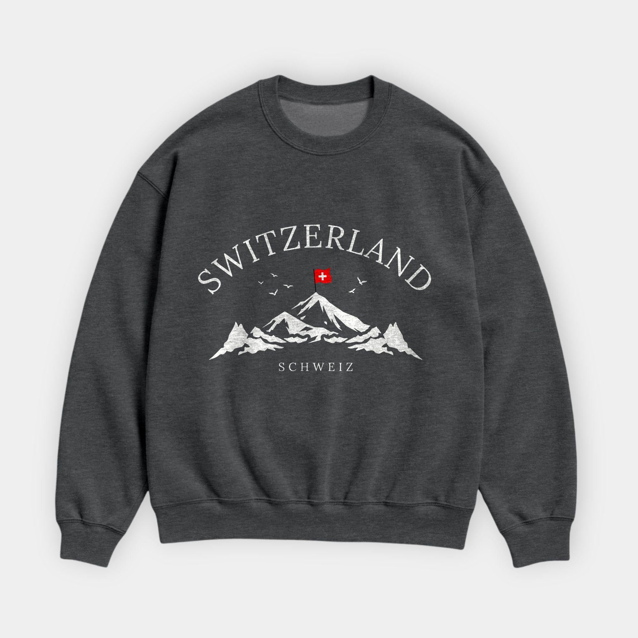 Switzerland Mountain Vista Sweatshirt