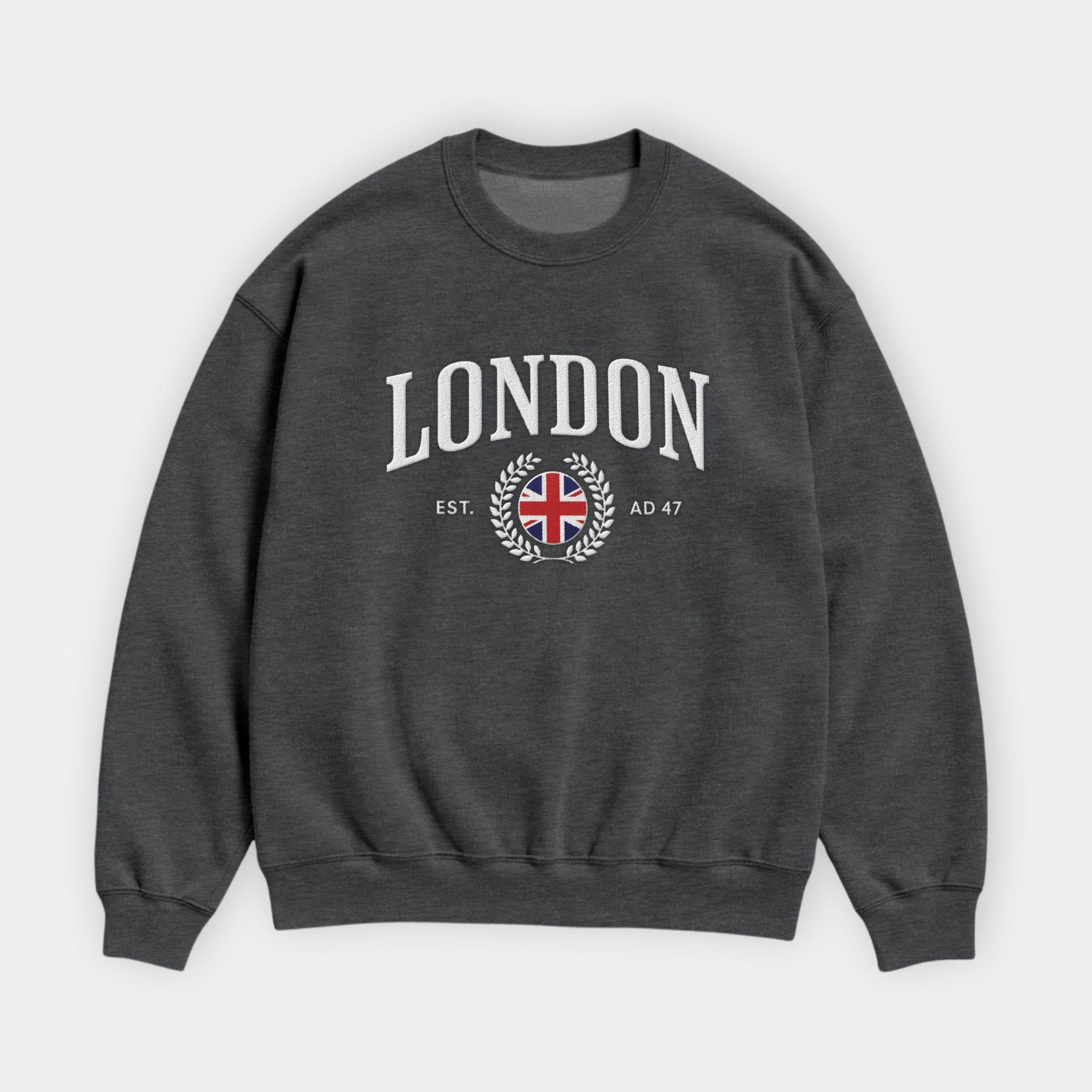 London Crest Embroidered Sweatshirt