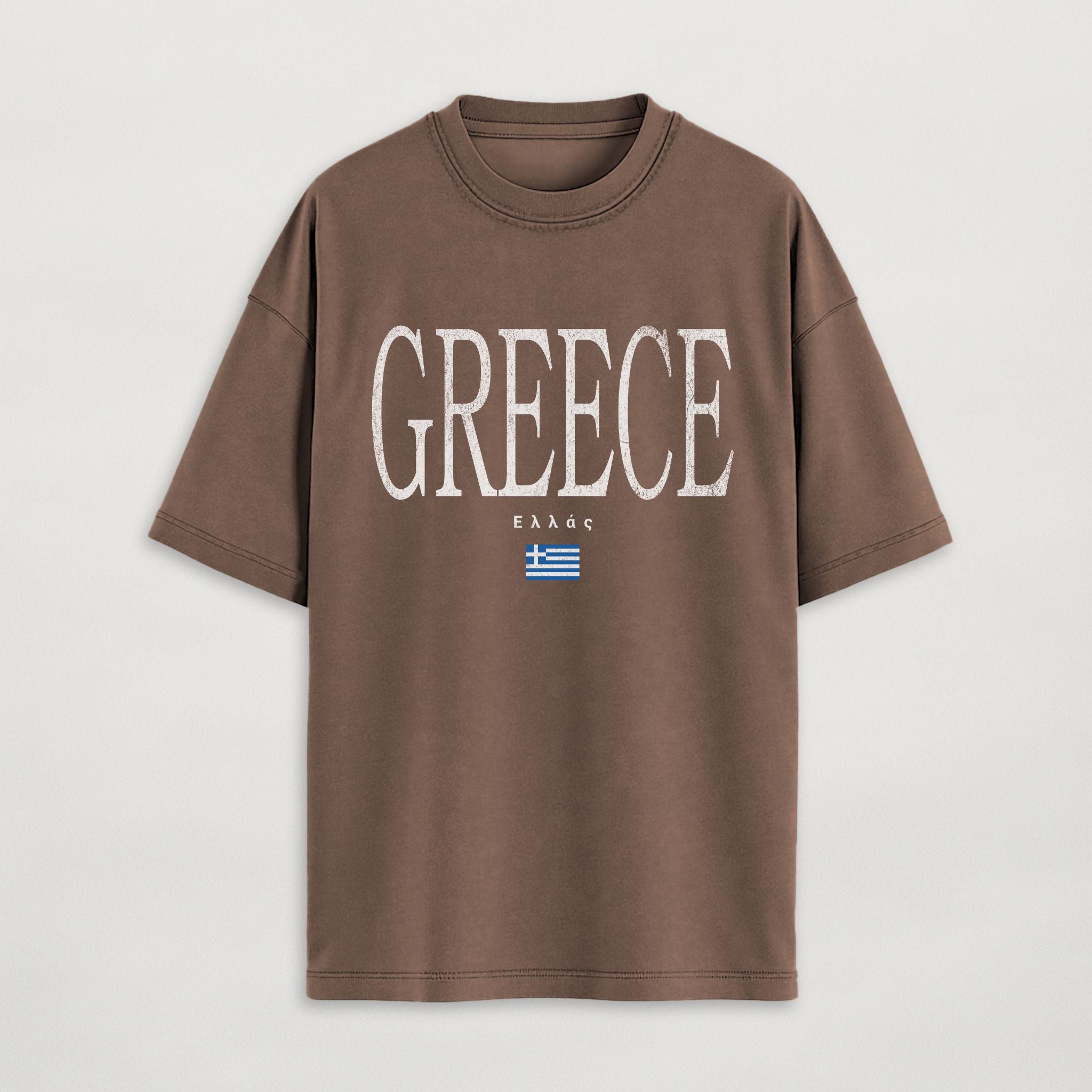 Distressed Greece T-Shirt