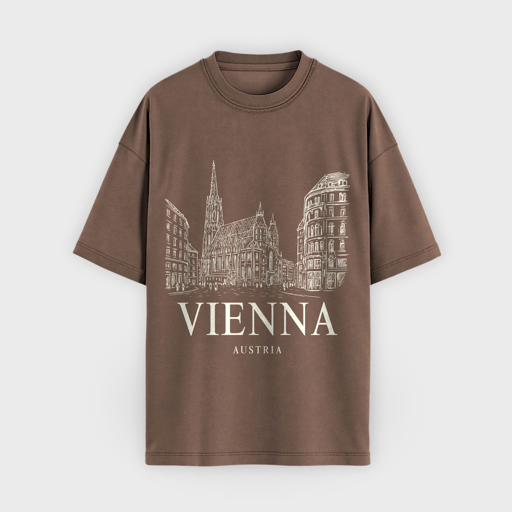 Vienna Vintage Sketch T-Shirt