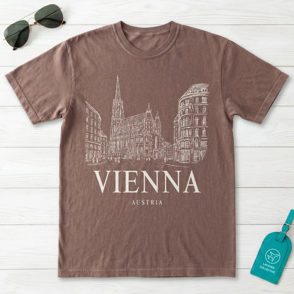 Vienna Vintage Sketch T-Shirt