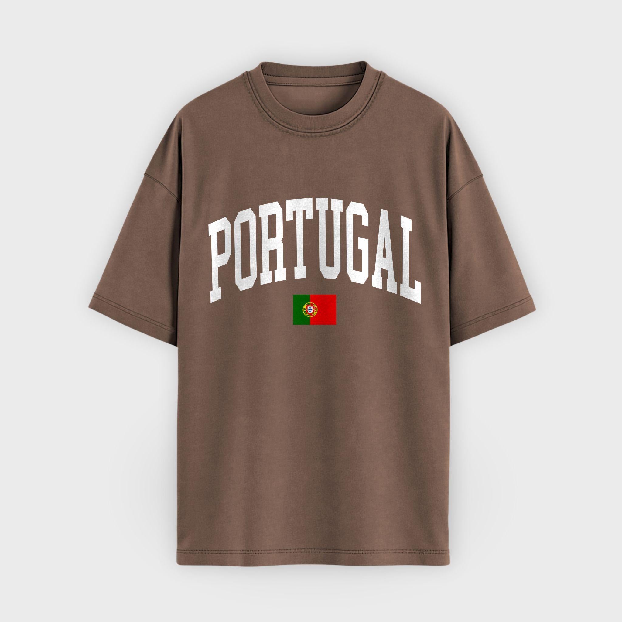 Portugal Collegiate Flag T-Shirt