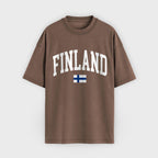 Finland Collegiate Flag T-Shirt
