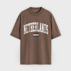 Netherlands Collegiate Flag T-Shirt