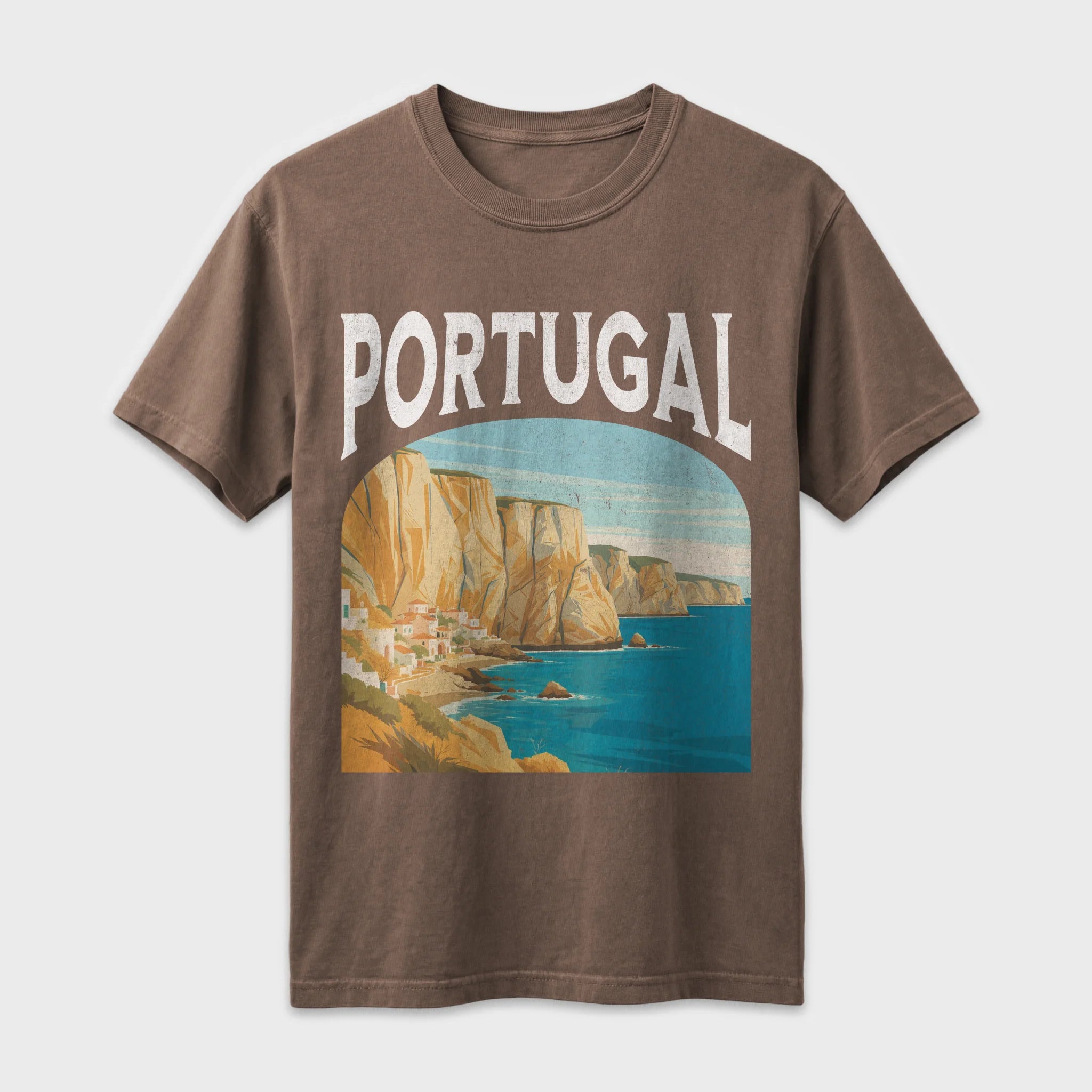 Portugal Vintage Travel Poster T-Shirt