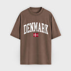 Denmark Collegiate Flag T-Shirt