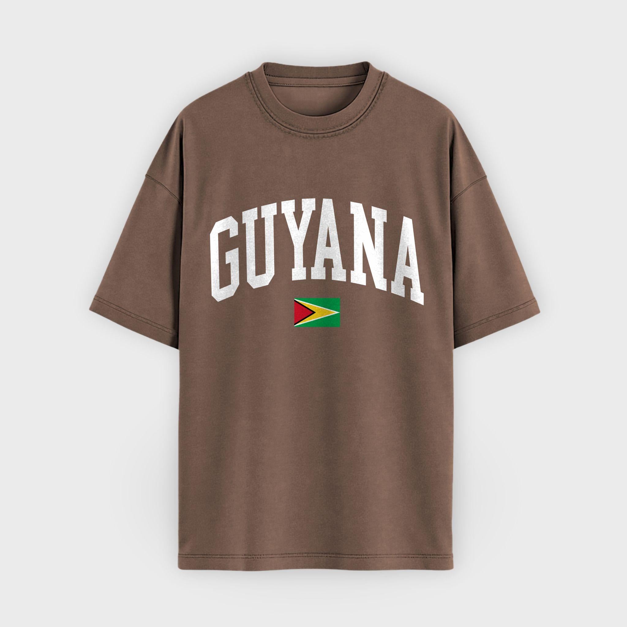 Guyana Collegiate Flag T-Shirt