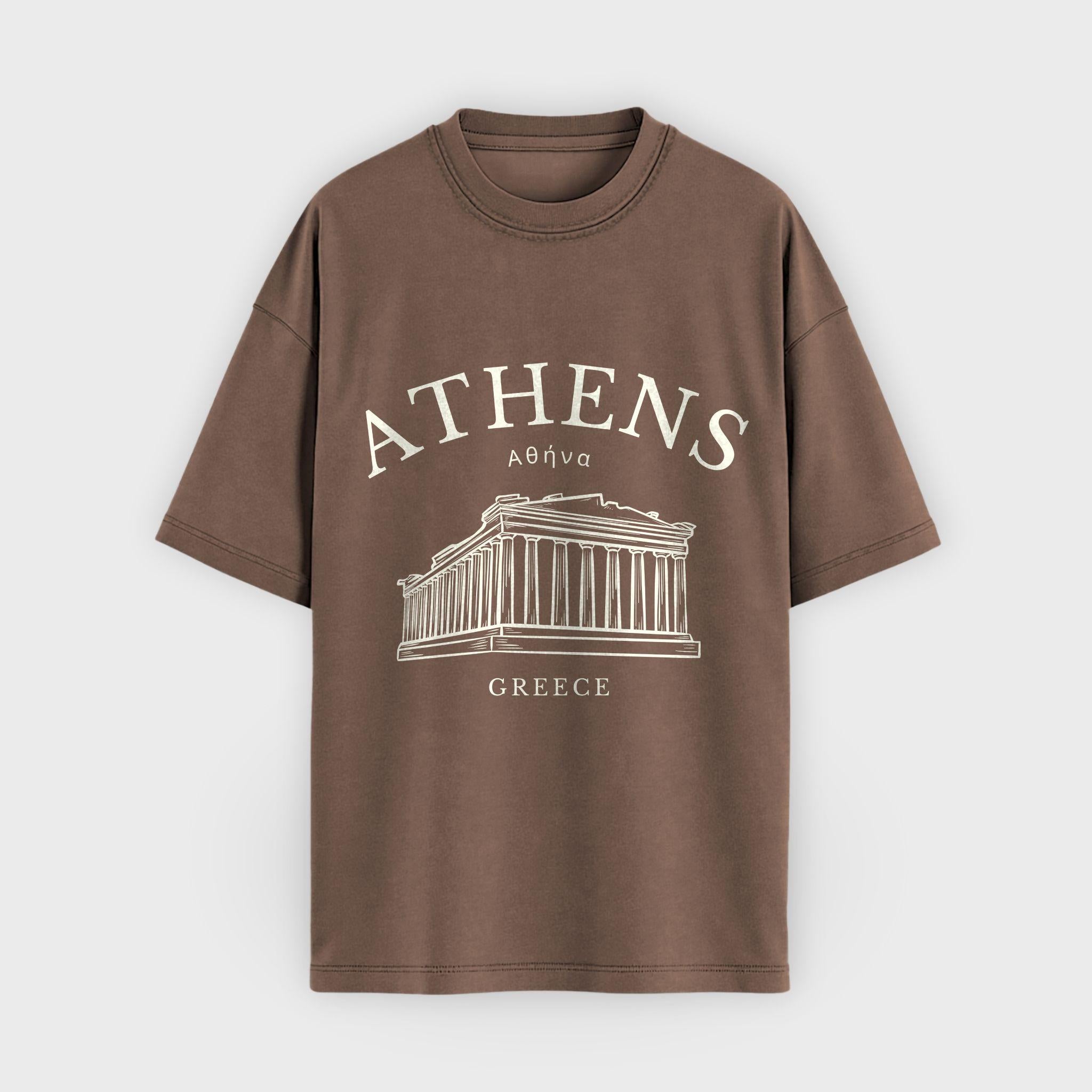 Athens Vintage Sketch T-Shirt