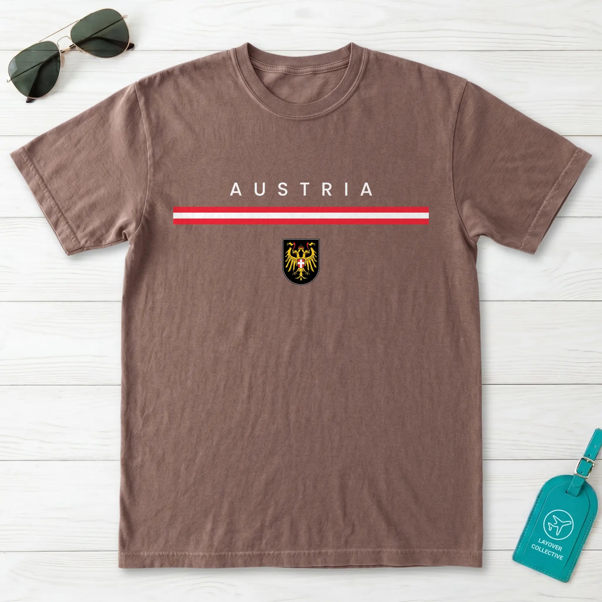Austria Flagline T-Shirt