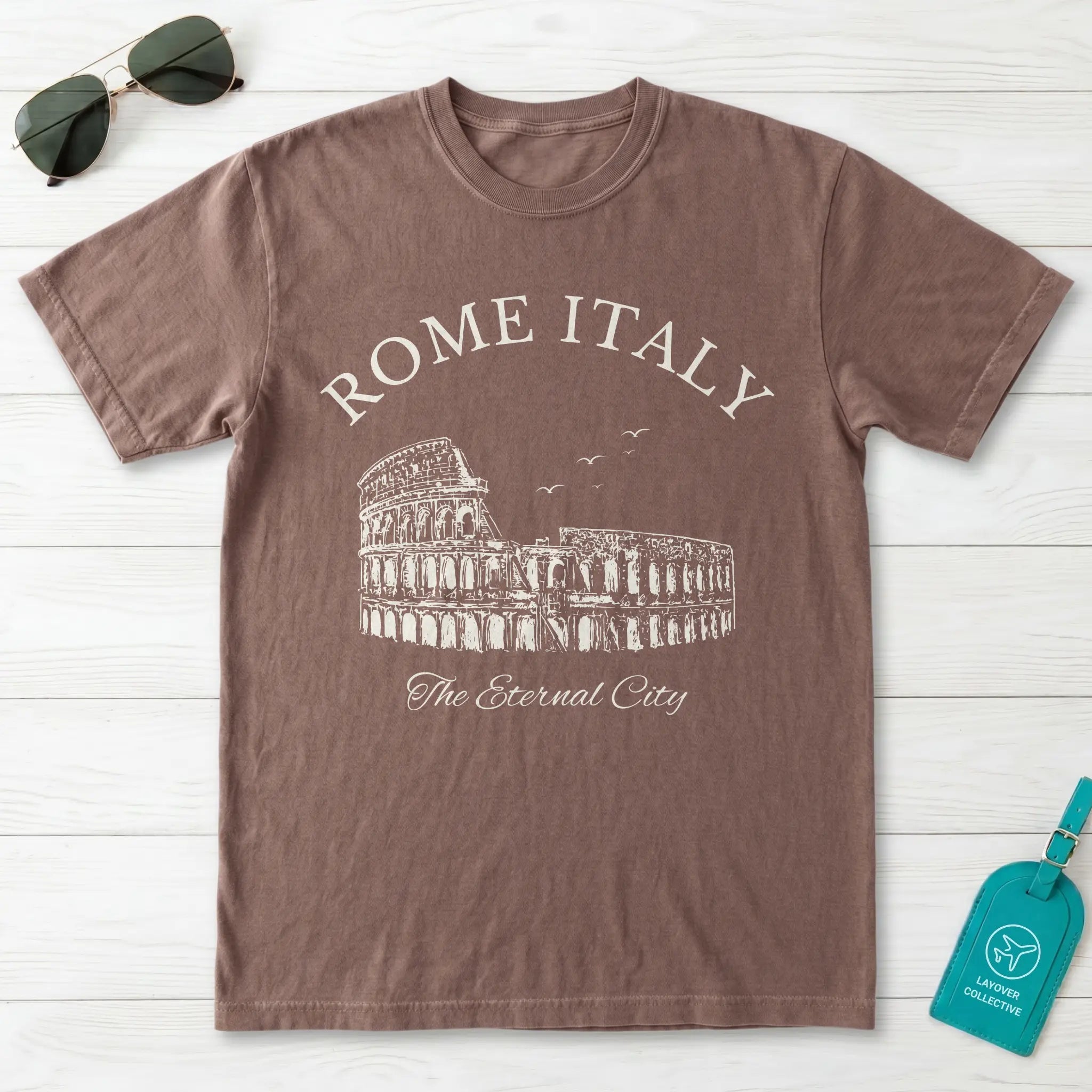 Rome Vintage Sketch T-Shirt