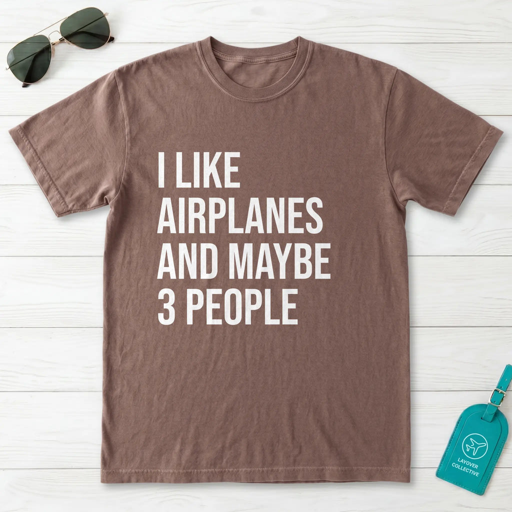 I Like Airplanes T-Shirt