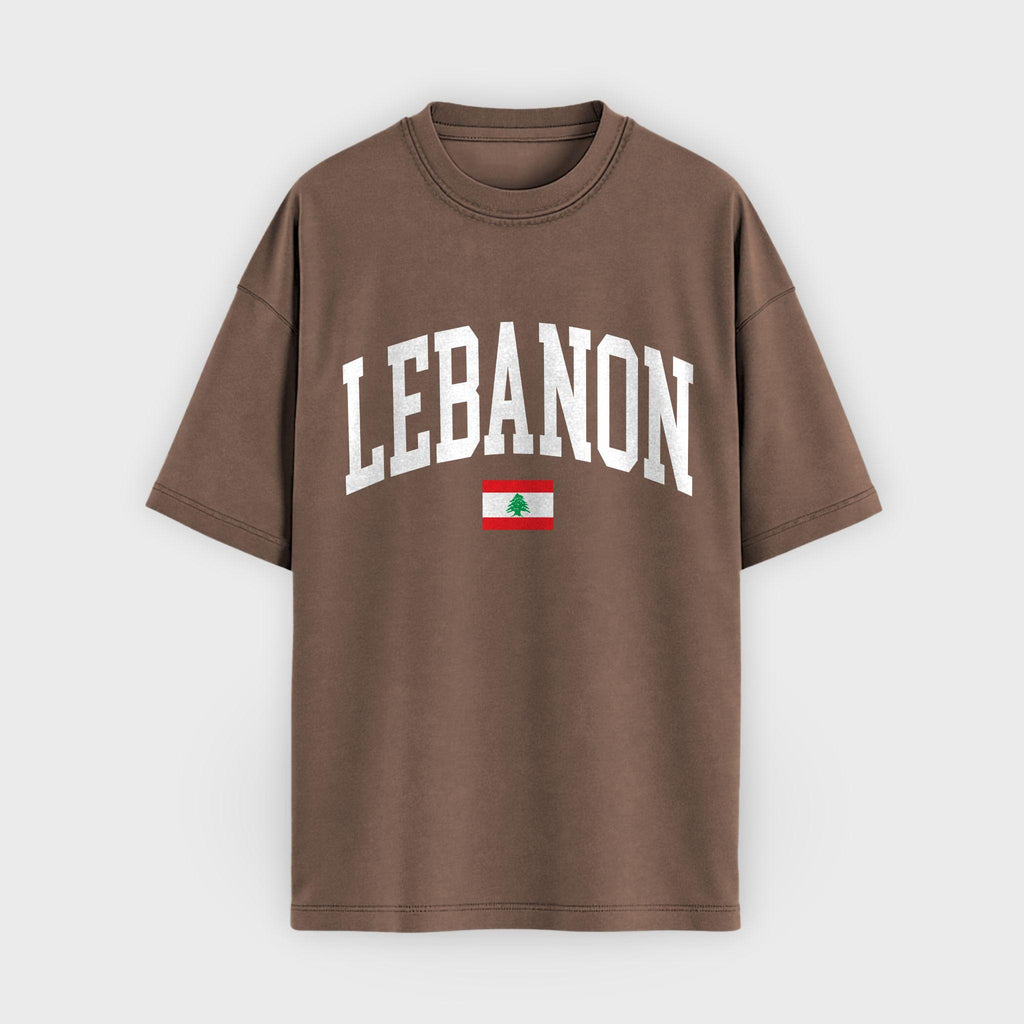 Lebanon Collegiate Flag T-Shirt