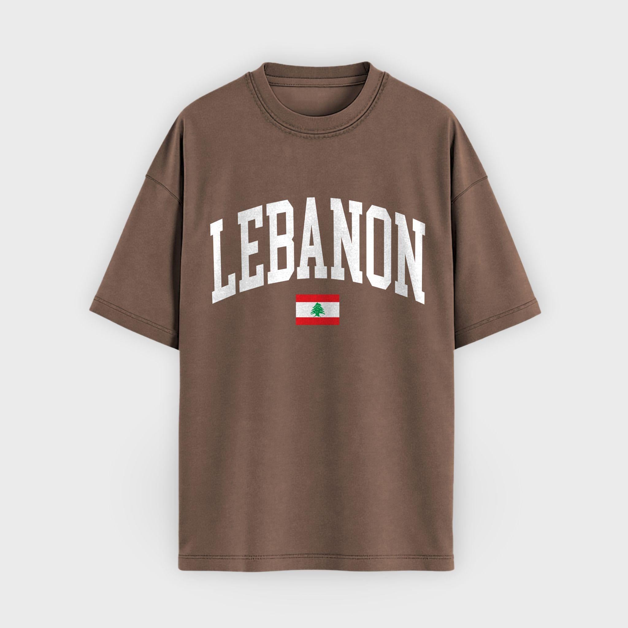 Lebanon Collegiate Flag T-Shirt