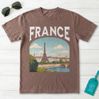 France Vintage Travel Poster T-Shirt