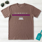 Cambodia Flagline T-Shirt