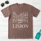 Lisbon Vintage Sketch T-Shirt