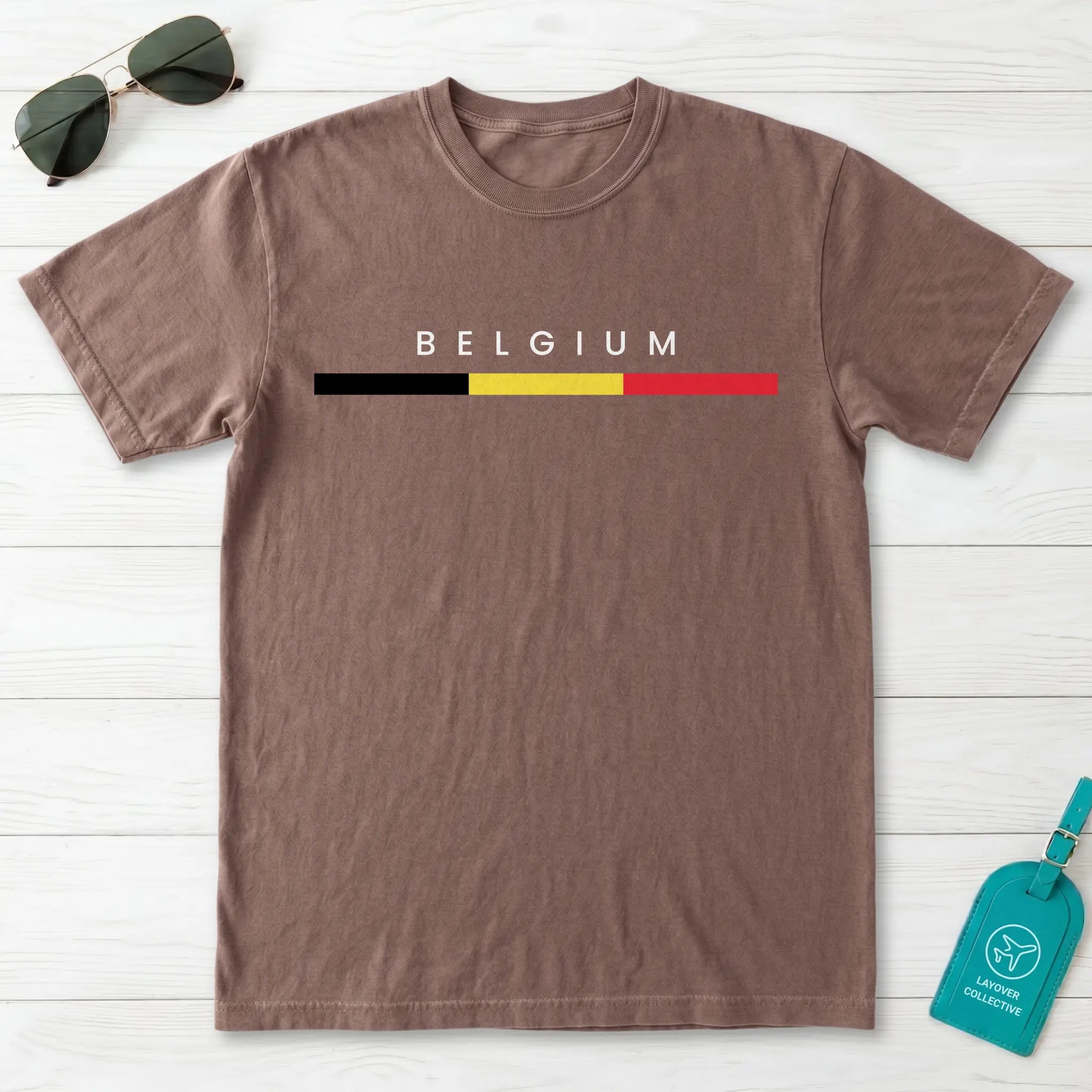 Belgium Flagline T-Shirt