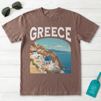 Greece Vintage Travel Poster T-Shirt
