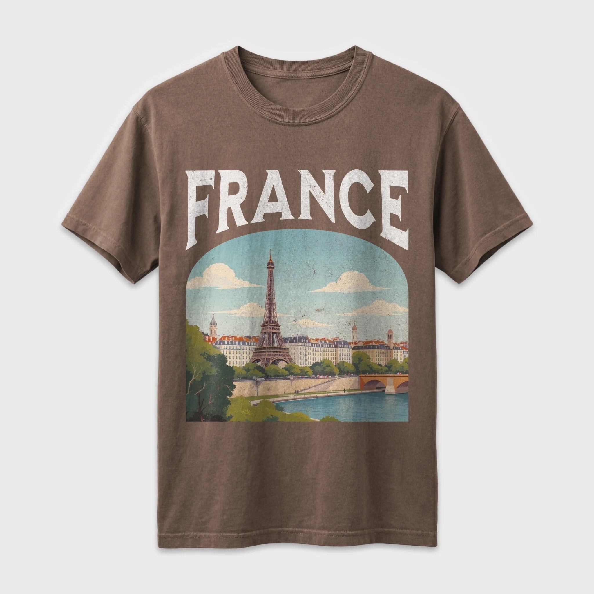 France Vintage Travel Poster T-Shirt
