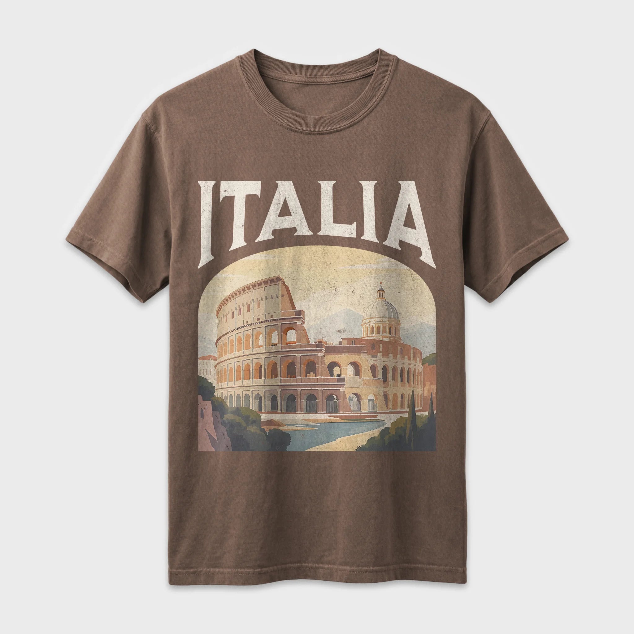 Italia Vintage Travel Poster T-Shirt