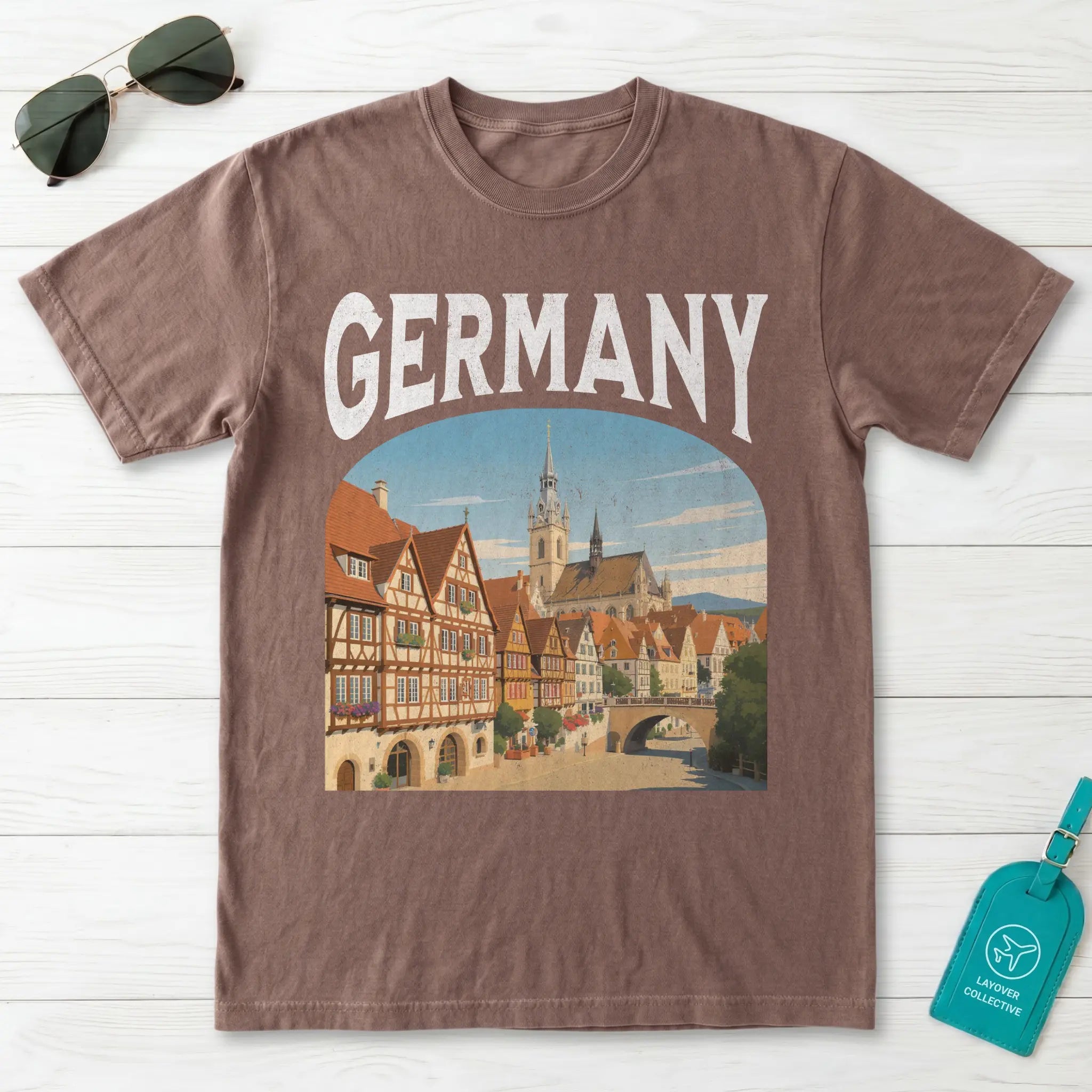Germany Vintage Travel Poster T-Shirt