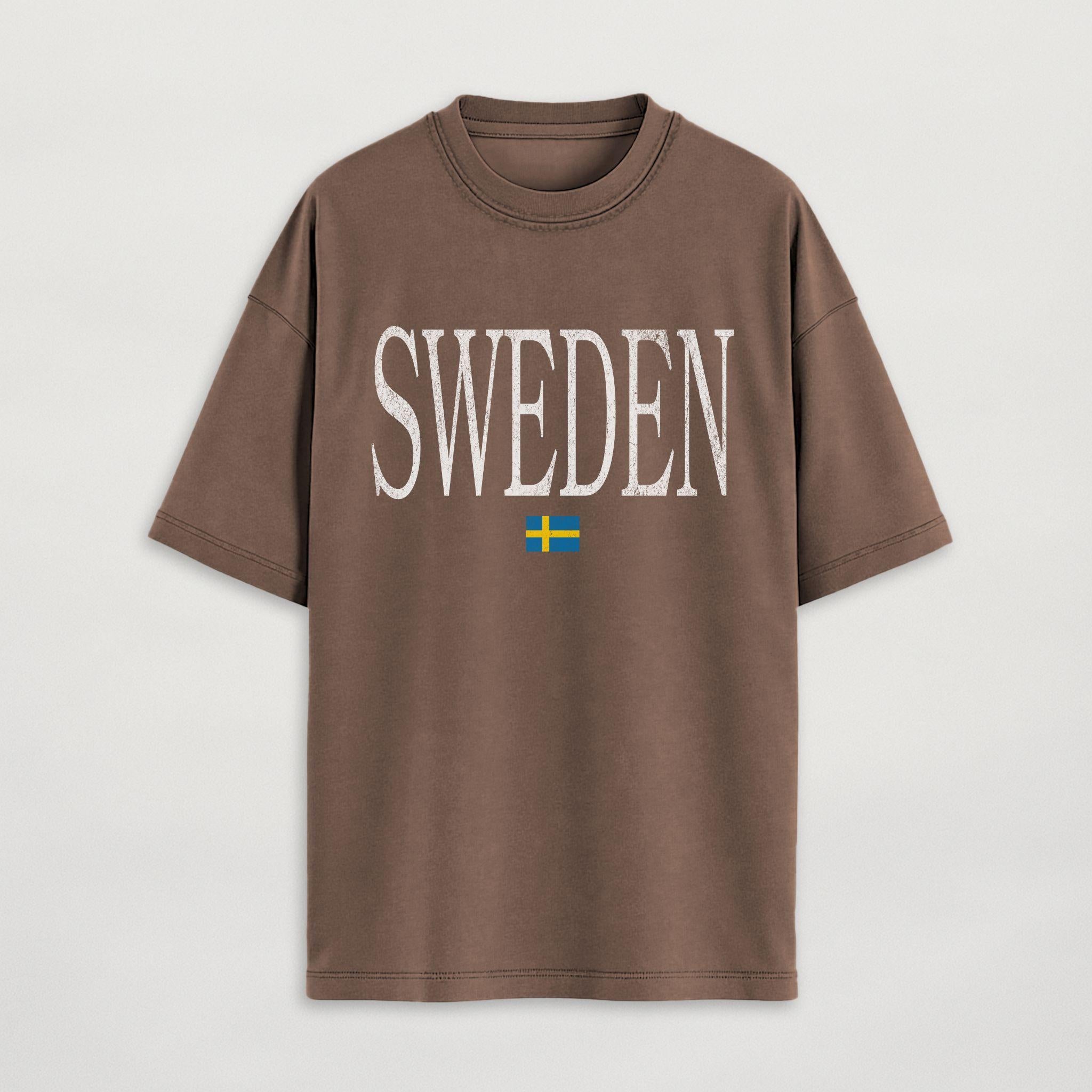 Distressed Sweden T-Shirt