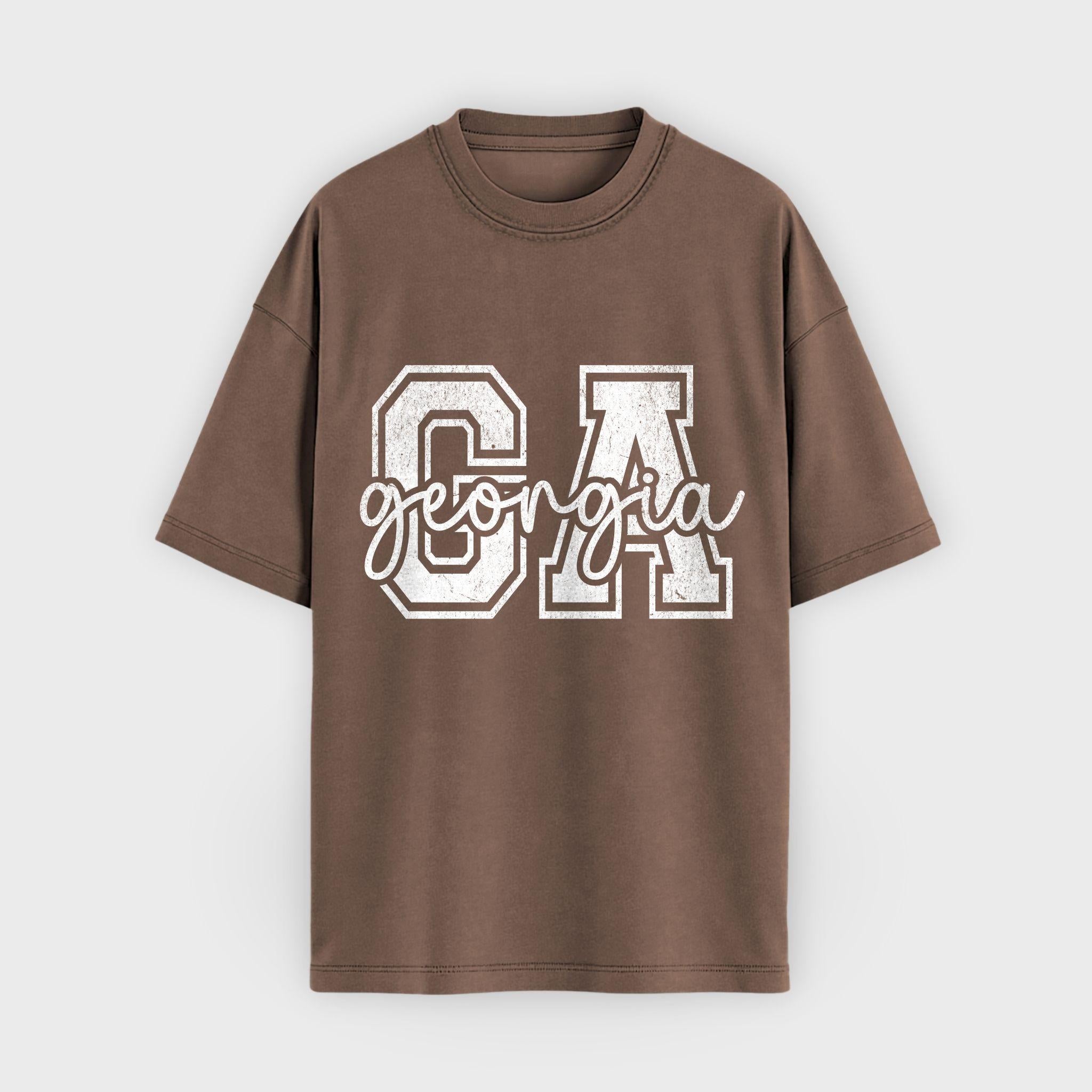 GA Varsity State T-Shirt