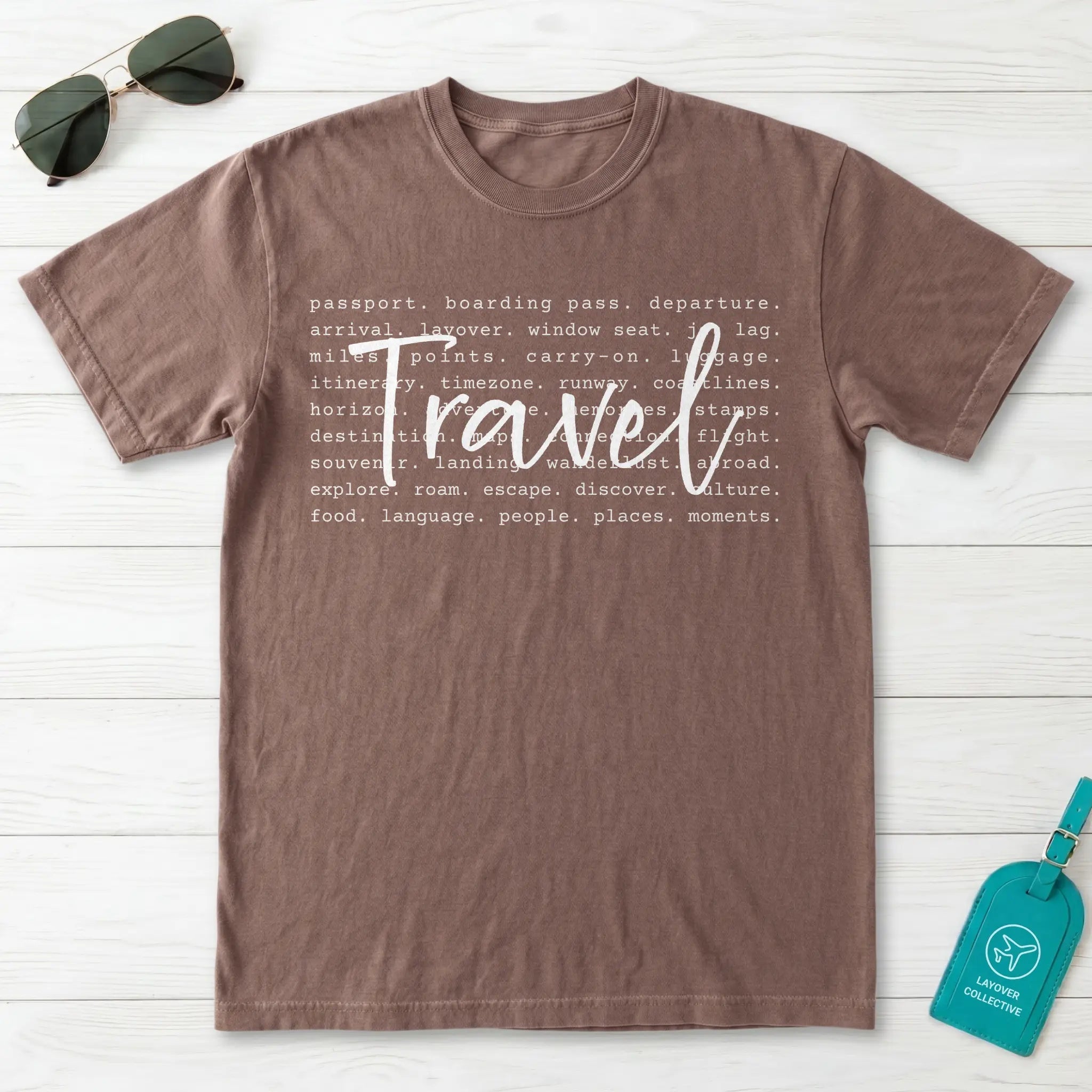 Travel Words T-Shirt