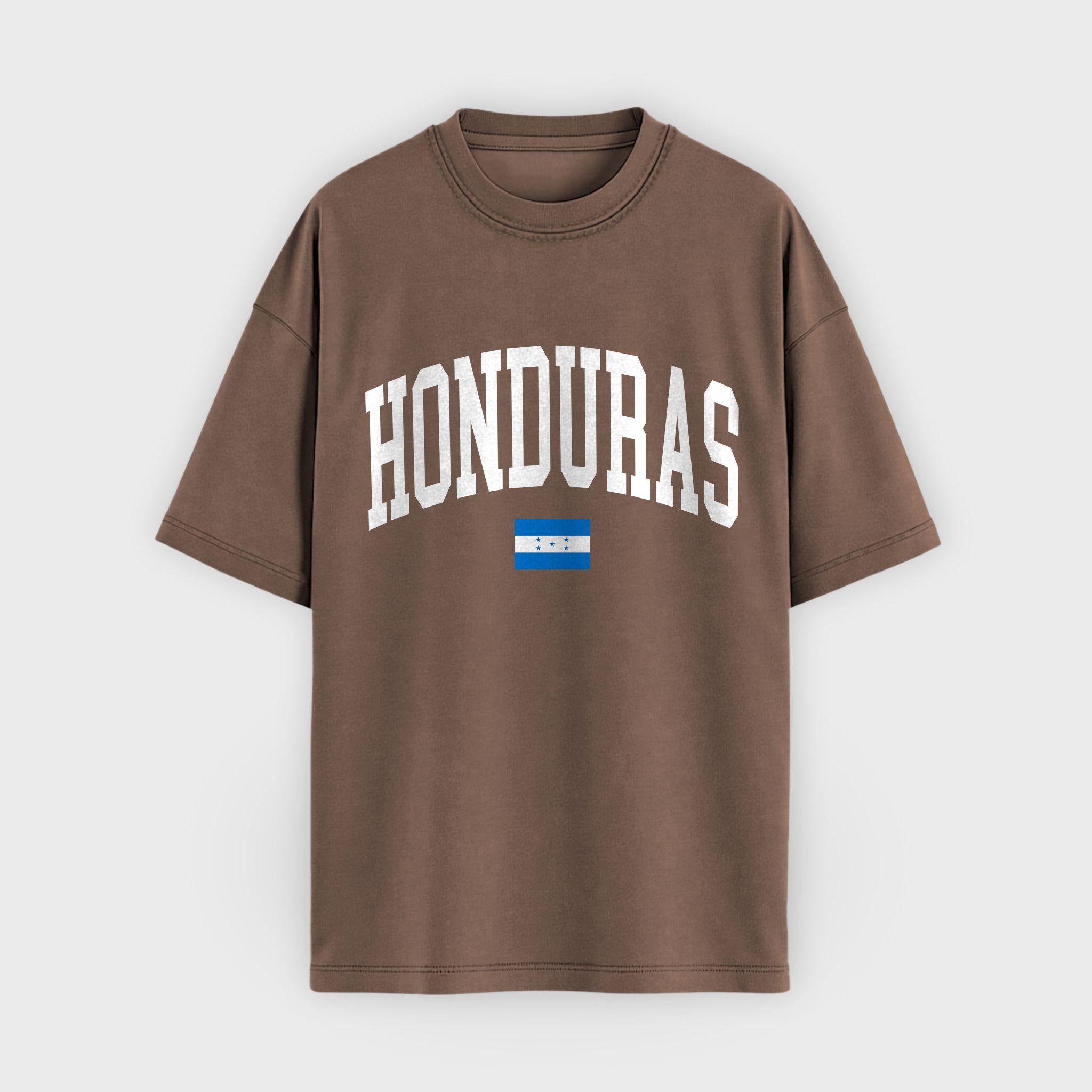 Honduras Collegiate Flag T-Shirt